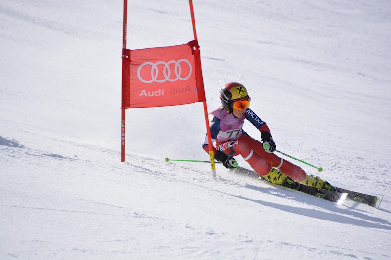 course de ski