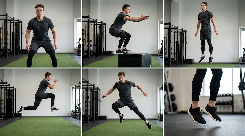 lower-body plyometric exercises