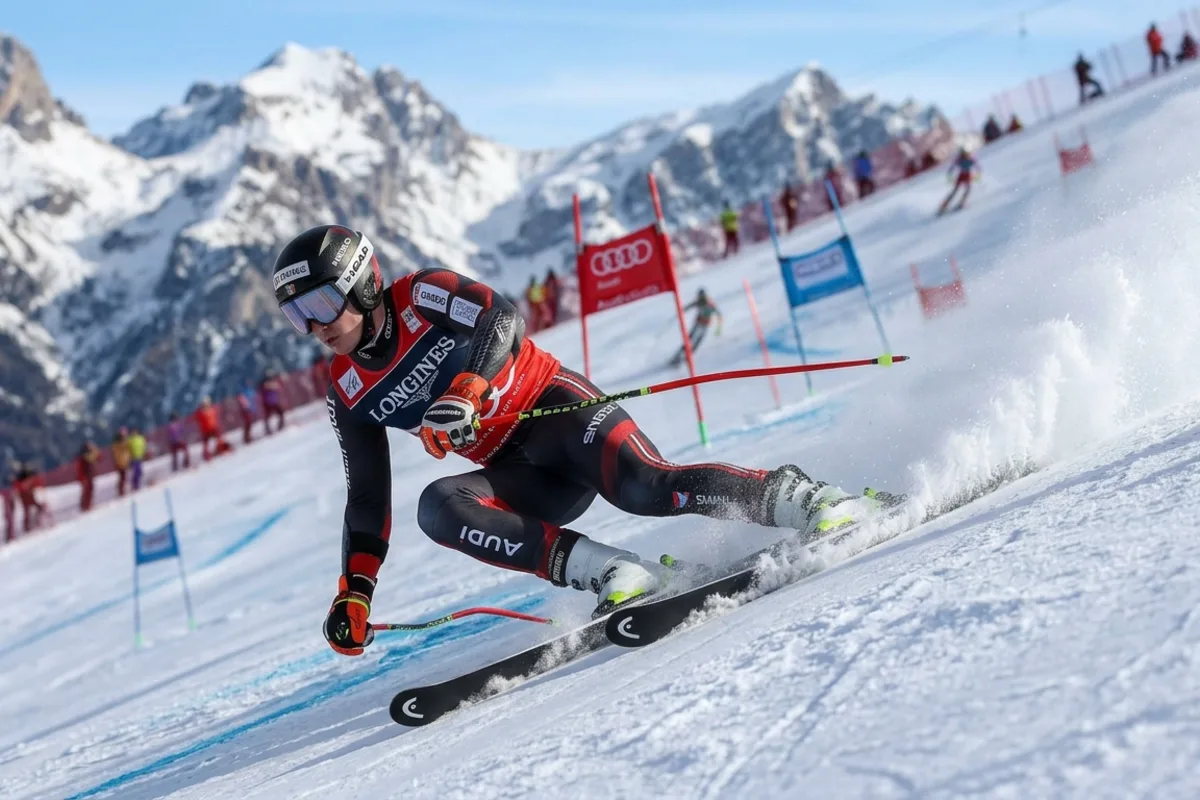 rotational core stability skiing