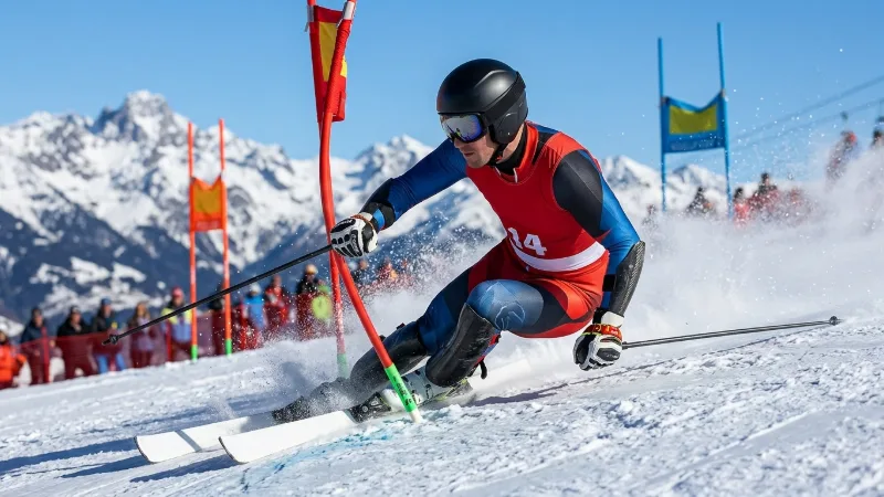 rotational core strength drives ski racing performance